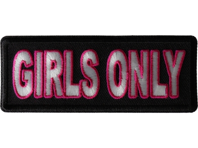 Girls Only Patch