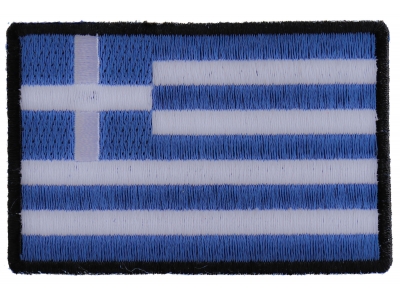 Greek Flag Patch