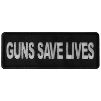 Guns Save Lives Patch