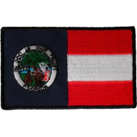 Historical Florida Flag Iron on Patch