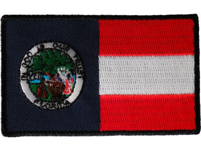 Historical Florida Flag Iron on Patch