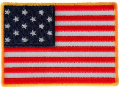 Historical Star Spangled Banner Flag Iron on Patch