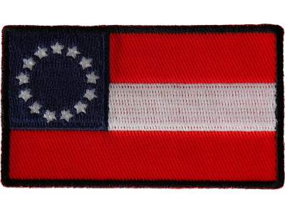 Historical Stars and Bars Flag Iron on Patch