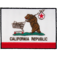 Homeless California Flag Patch