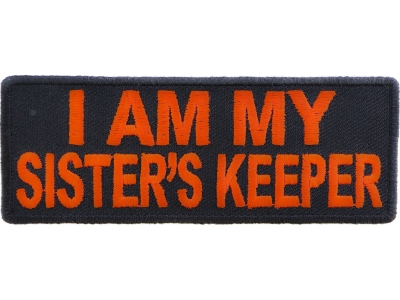 I am my Sister's Keeper Patch in Orange