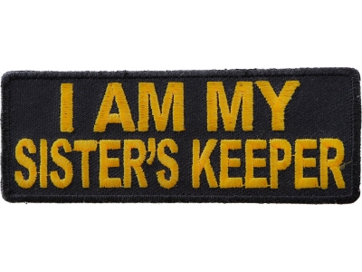 I am my Sister's Keeper Patch in Yellow