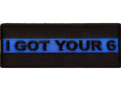 I Got Your 6 Police Patch