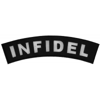 Infidel Medium Size Rocker Patch | US Military Veteran Patches