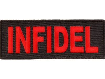 Infidel Patch | Embroidered Patches