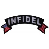 Infidel Small Flag Rocker Patch