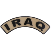 Iraq Small Arm Rocker Patch