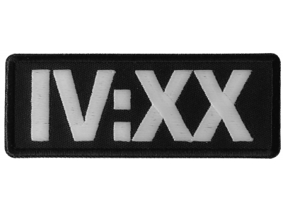 IV XX Patch 420 Pot Symbol