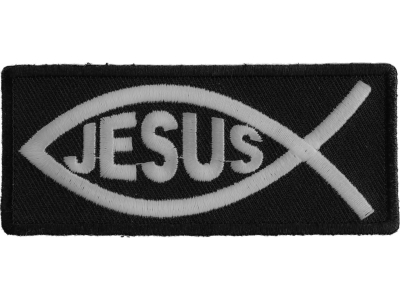 Jesus Fish Patch | Embroidered Patches