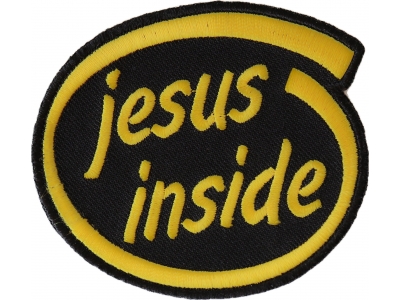 Jesus Inside Patch | Embroidered Patches