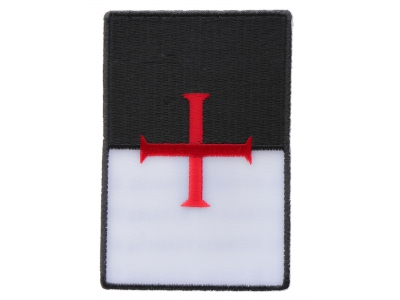 Knights Templar Flag Patch | Embroidered Patches