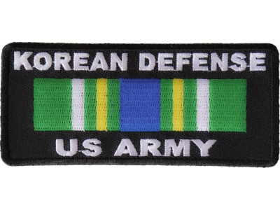 Korean Defense US Army Patch | US Army Military Veteran Patches