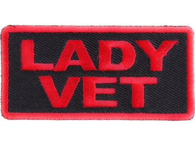 Lady Vet Patch | US Military Veteran Patches