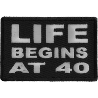 Life Begins at 40 Patch