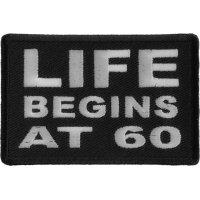 Life Begins at 60 Patch