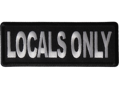 Locals Only Patch