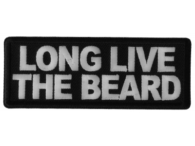 Long Live the Beard Patch