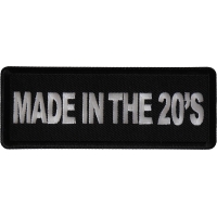 Made in the 20's Patch