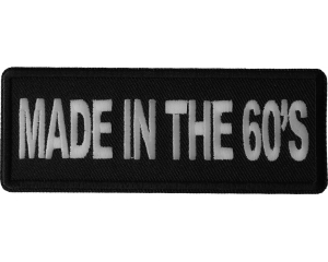 Made in the 60s Patch