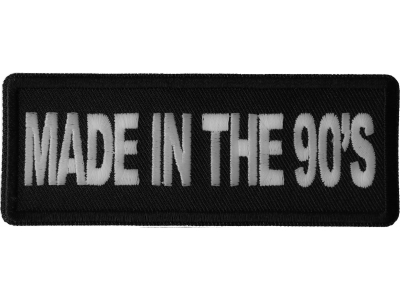 Made in the 90s Patch