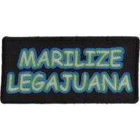 Marilize Legajuana Funny Pot Smokers Patch | Embroidered Pot Patches