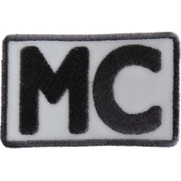 Reflective MC Patch | Embroidered Biker Patches