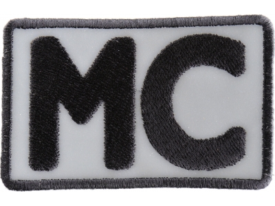 Reflective MC Patch | Embroidered Biker Patches