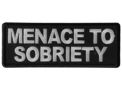 Menace to Sobriety Patch