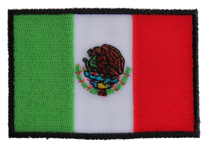 Mexico Flag Patch | Embroidered Patches