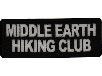 Middle Earth Hiking Club Patch