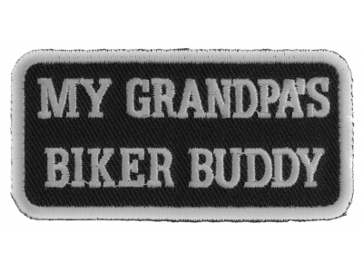 My Grandpa's Biker Buddy Patch