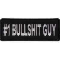 Number 1 Bullshit Guy Patch