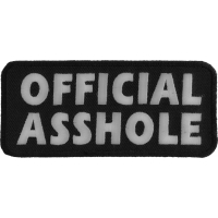 Official Asshole Patch | Embroidered Patches