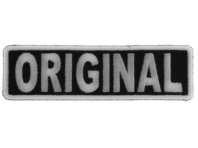 ORIGINAL Patch In Black And White