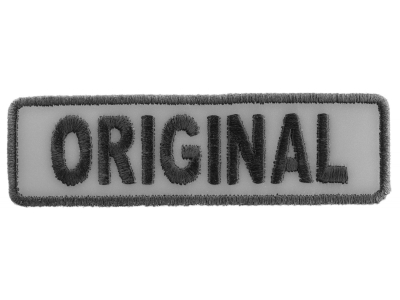 Original Patch In Reflective | Embroidered Patches