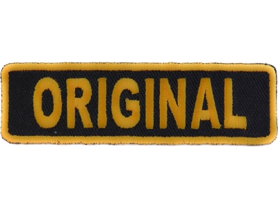 Original Patch In Yellow