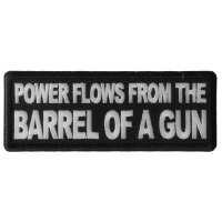 Power Flows From the Barrel of a Gun Patch