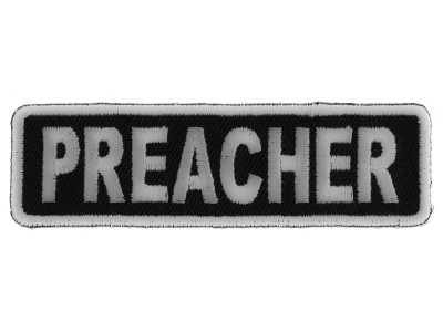 Preacher Patch | Embroidered Patches