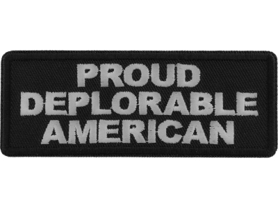 Proud Deplorable American Patch