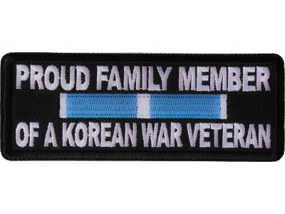 Proud Family Member of a Korean War Veteran Patch