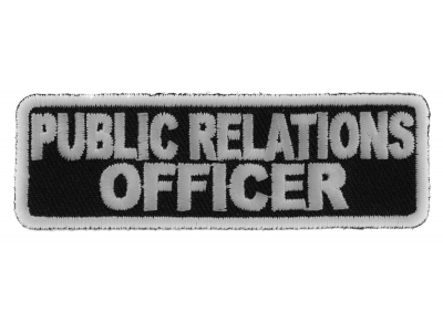 Public Relations Officer Patch