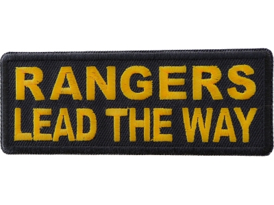 Rangers Lead The Way Patch