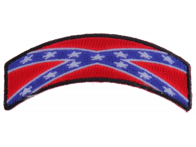 Rebel Flag Rocker Patch | Embroidered Patches