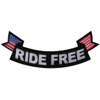 Ride Free Large Lower Rocker Patch