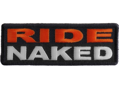 Ride Naked Patch