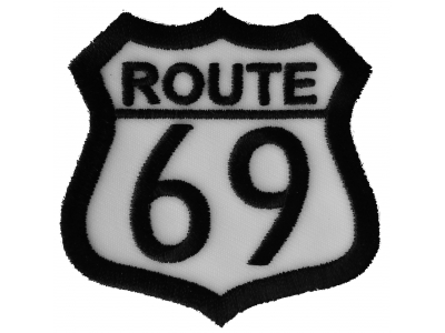 Route 69 Patch | Embroidered Biker Patches